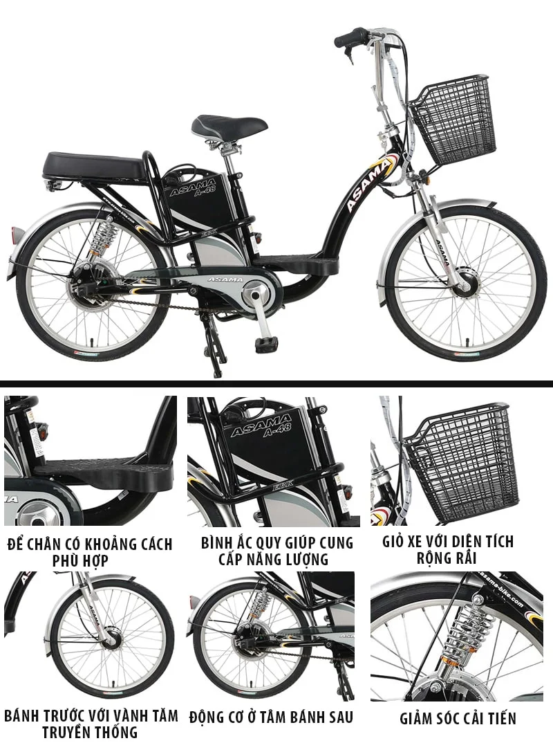 Ambikecomvn  Review hướng dẫn cách sử dụng xe đạp xe máy điện